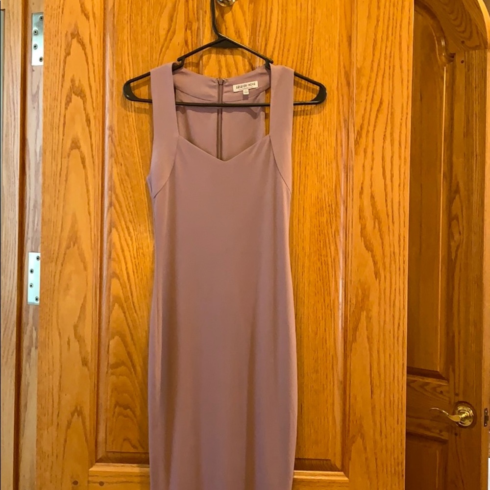 Fashion Nova form fitting cocktail dress
